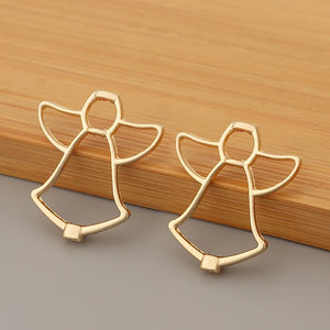 50Pcs Angel Wings Spacer Beads Charms for Bracelet 25x21mm