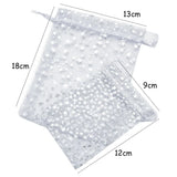 50Pcs High Star Organza Bags Jewelry Packaging Wedding Gift Pouches 9x12cm