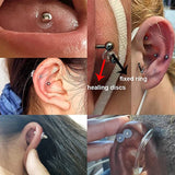 50 Clear Plastic Discs Earring Back Earlobe Support Patches