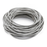 50 Strands 2mm Steel French Wire Memory Wire for Jewelry Making