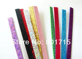 1m Length Sequin Leather for 8mm Slide Charms DIY Accessories