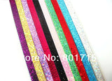 1m Length Sequin Leather for 8mm Slide Charms DIY Accessories