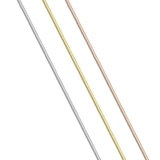 1MM 925 Silver Wire Platinum Rose Plated DIY Jewelry Making