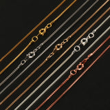 12pcs Metal Link Necklace Chains with Lobster Clasps for DIY Jewelry Making
