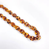 Resin Plastic Chain Pendant Necklace Bracelet Charms for Jewelry Finding