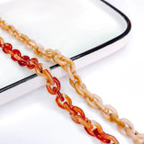 Resin Plastic Chain Pendant Necklace Bracelet Charms for Jewelry Finding