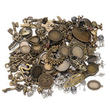 Steampunk Mixed Charms Pendants Metal Vintage DIY Accessories
