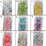 50g Glitter Sequin Mix Star Heart Dot Moon Shape Nail Shaker Art Flakies