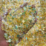50g Glitter Sequin Mix Star Heart Dot Moon Shape Nail Shaker Art Flakies