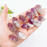 50g Natural Amethyst Wand Crystal Quartz Stone Healing Home Garden Decor