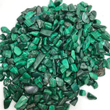 50g Natural Malachite Chips Gravel Stones Home Ornament Bonsai Decoration