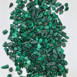 50g Natural Malachite Chips Gravel Stones Home Ornament Bonsai Decoration