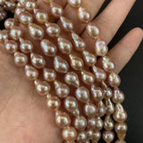 50g Natural AA Freshwater Pear Beads 8-10mm DIY Jewelry Making