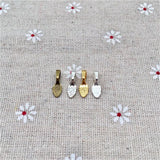 50g/Pack Mixed Glue on Bails for Jewelry Making Necklace Pendant Base Findings