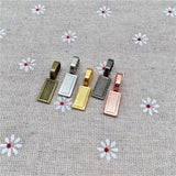 50g/Pack Mixed Glue on Bails for Jewelry Making Necklace Pendant Base Findings