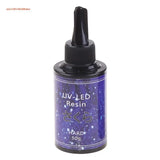 50g UV Resin Glue Quick Drying DIY Jewelry Handicraft Decoration