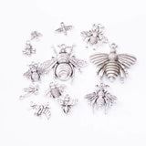 50g Mixed Metal Charm Animal Bee Copper Bracelet Necklace DIY Jewelry