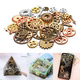 Metal Gear Clock Hand Jewelry Filling UV Resin Epoxy Mold Making Accessories