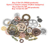 Metal Gear Clock Hand Jewelry Filling UV Resin Epoxy Mold Making Accessories