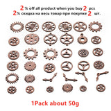 Metal Gear Clock Hand Jewelry Filling UV Resin Epoxy Mold Making Accessories