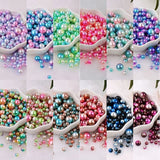 Mix 5mm 6mm 8mm 10mm Mermaid Pearls Bead Gradients Acrylic Beads