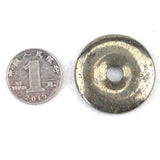 Pyrite Stone Beads Pendant for Jewelry Making