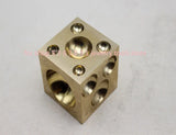 50mm Brass Dapping Doming Punch Block Square Dapping Block