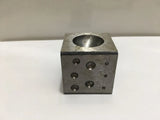 50mm Jewelry Dapping Tools Goldsmithing Square Dapping Block