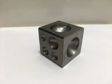 50mm Jewelry Dapping Tools Goldsmithing Square Dapping Block