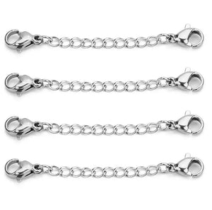 Stainless Steel Necklace Extender Chain - 50mm Length