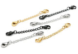 Stainless Steel Necklace Extender Chain - 50mm Length