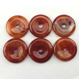 50mm Natural Sardonyx Agate Pendant Stone Beads for Jewelry Making