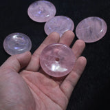 50mm Rose Quartz Donut Shape Bead for Jewelry Making