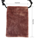 Velvet Drawstring Pouches Jewelry Gift Bags Display EarPhone