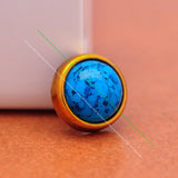 50pc 12mm Turquoise Beads Nail Rivet Stud Spots Fastener Concho for Leathercraft