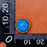 50pc 12mm Turquoise Beads Nail Rivet Stud Spots Fastener Concho for Leathercraft