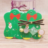 Christmas Snowman Snowflake Jewelry Set Hair Card Packaging Cardboard
