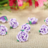 50pc 13mm Resin Rose Flowers Beads Diy Jewelry Making