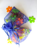 50pcs 10*15cm Royal Organza Gift Bag Drawstring Pouch