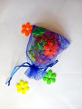 50pcs 10*15cm Royal Organza Gift Bag Drawstring Pouch