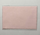 50pcs Silver Polish Cloth Cleaning Jewelry Wiping Opp Bags 10*6.5cm