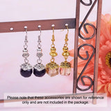 50pcs 10mm Metal Square Bead Caps Jewelry Making DIY Charms Necklace Bracelet
