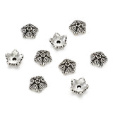 50pcs 10mm Metal Square Bead Caps Jewelry Making DIY Charms Necklace Bracelet