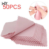 50pcs/10pcs/Pack Polish Cleaning Polishing Cloth for Jewelry