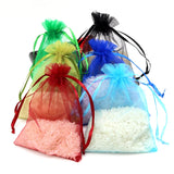 50pcs Organza Bags Drawstring Jewelry Beads Favour Gift