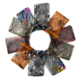 50pcs 10x15cm Organza Halloween Gift Bag With Drawstring Christmas Gift Bag