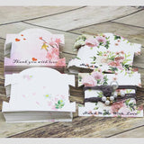 50pcs 10x9cm Hair Clips Card Krafts Paper DIY Hair Jewelry Packaging