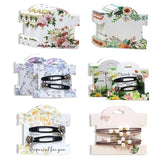 50pcs 10x9cm Hair Clips Card Krafts Paper DIY Hair Jewelry Packaging