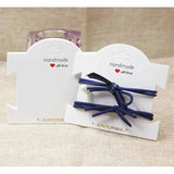 50pcs 10x9cm Hair Clips Card Krafts Paper DIY Hair Jewelry Packaging