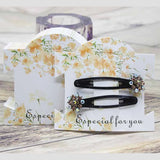 50pcs 10x9cm Hair Clips Card Krafts Paper DIY Hair Jewelry Packaging